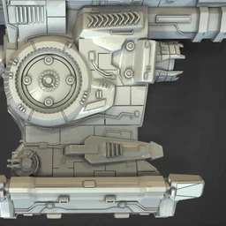 《星际争霸Ⅱ》战列巡航舰Battlecruiser-3D打印模型