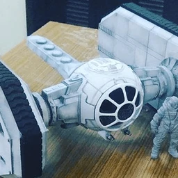 星球大战-TIE履带车-3D打印模型