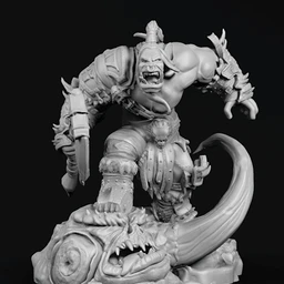 魔兽世界-半兽人地狱咆哮-3D打印模型