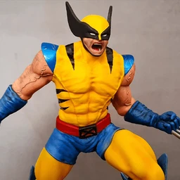 漫威漫画-超级英雄-金刚狼-3D打印模型