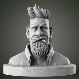 僵尸猎手-角色-3D打印模型