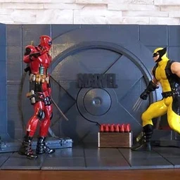 金刚狼和黑暗领主-3D打印模型