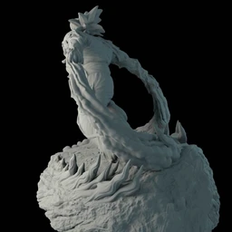 《龙珠》孙悟空-3D打印模型