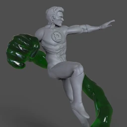 绿灯侠-3D打印模型
