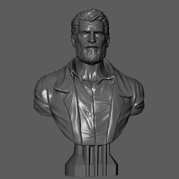 金刚狼-角色-3D打印模型