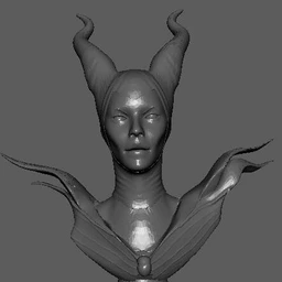 《沉睡魔咒》角色-3D打印模型