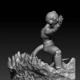 《龙珠》弗利萨-特兰克斯-3D打印模型