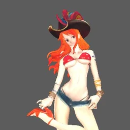 海贼王-娜美和索隆模型