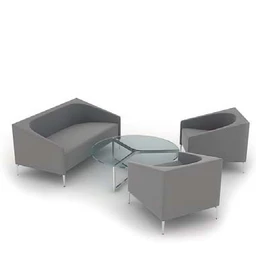 长桌,组合沙发模型17个