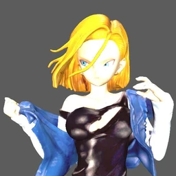 《龙珠》18号-3D打印模型