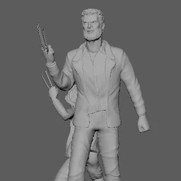 《金刚狼》角色-3D打印模型