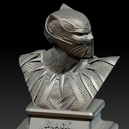 超级英雄-黑豹-3D打印模型