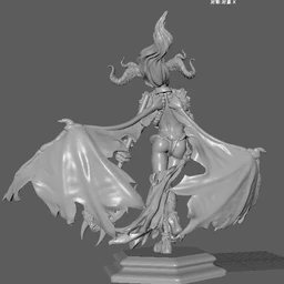 《龙与地下城规则》魅魔-3D打印模型