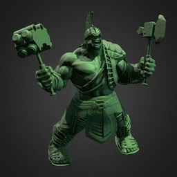 绿巨人-3D打印模型
