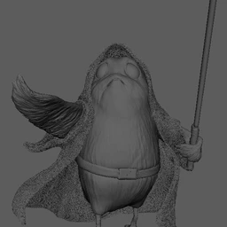 波尔格鸟-3D打印模型