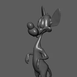 卡通老鼠-3D打印模型