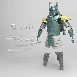 星球大战-波巴·费特-3D打印模型