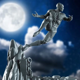 漫威漫画-黑豹-3D打印模型