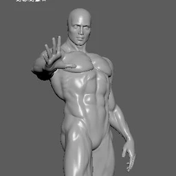 超级英雄-银影侠-3D打印模型