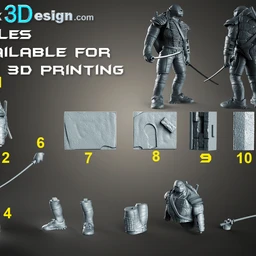 《忍者神龟》多纳泰罗,米开朗基罗,利奥纳多,拉斐尔-3D打印模型
