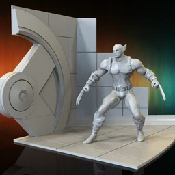 金刚狼,X-MEN-3D打印模型