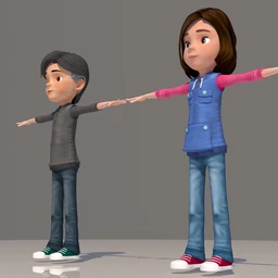 卡通人物模型合集