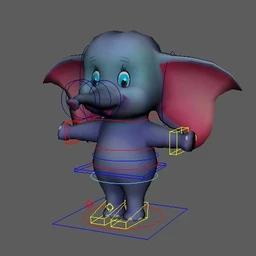 卡通动物模型带绑定,老虎,大象,猴子,小熊,企鹅,猪,兔子模型