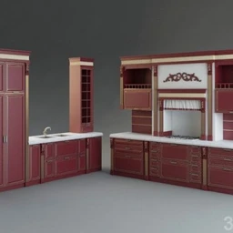 厨柜模型合集