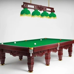 台球室,桌球室模型