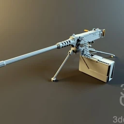 勃朗宁M2重机枪模型,卡拉什尼科夫AK-47模型,手枪模型