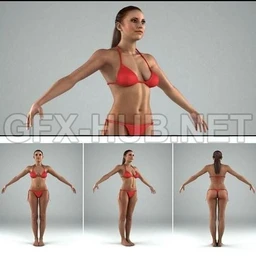 十个美少女模型