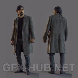 雕刻人物模型,雕塑模型,写实人物模型