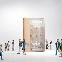 休闲人物各种姿势模型合集