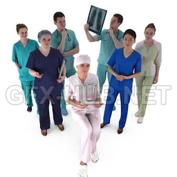 各种职业,各种年龄人物模型合集