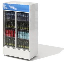 冷饮模型,饮料,果汁,冰箱,冰柜,冷藏冷冻柜,商品柜,模型合集