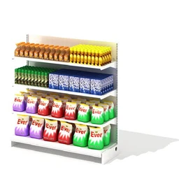 橱窗,货架,货柜,日常用品,超市杂货,商品柜,置物架,柜台,模型合集