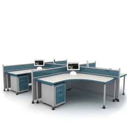 办公桌子模型,椅子,电脑桌,办公柜,会议桌,前台,柜台,接待桌,办公室员工桌,办公家具模型合集