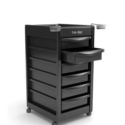 发廊专用置物架,收纳柜,收纳盒,收纳箱,美发店专用物品模型合集