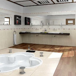 浴室模型,浴室场景,洗澡间,洗澡室,浴池模型,3D模型