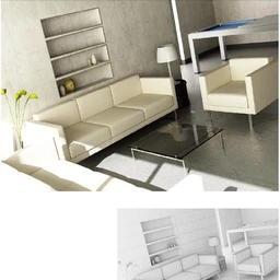 客厅场景模型,沙发模型,桌子模型,壁柜模型,3D模型