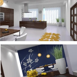 食堂模型,就餐室场景,饭堂模型,3D模型