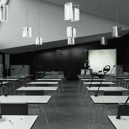 教室场景,学堂，学生桌子,椅子,幻灯机,多媒体教室,3D模型