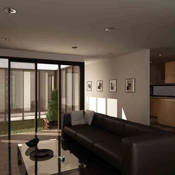 公寓场景,室内场景,沙发,桌橙,3D模型