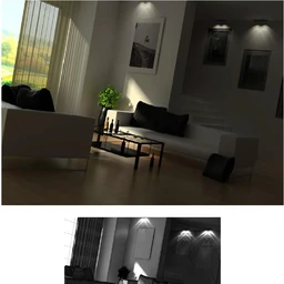 室内场景,客厅模型,沙发,灯,画模型,3D模型