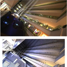 商场阶梯场景,商场楼梯模型,大型步梯模型,卖场大楼梯模型,3D模型