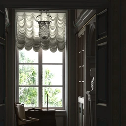 卧室场景,吊灯,雕像模型,祷告室场景,3D模型