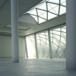 室内空间,室内广场模型,室内体育馆,3D模型