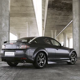 天桥底场景,高架桥下场景,汽车模型,3D模型