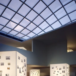 现代展馆场景,艺术展馆,会展中心场景,绘画作品展,3D模型