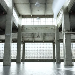 仓库,混凝土建筑,毛坯建筑,3D模型